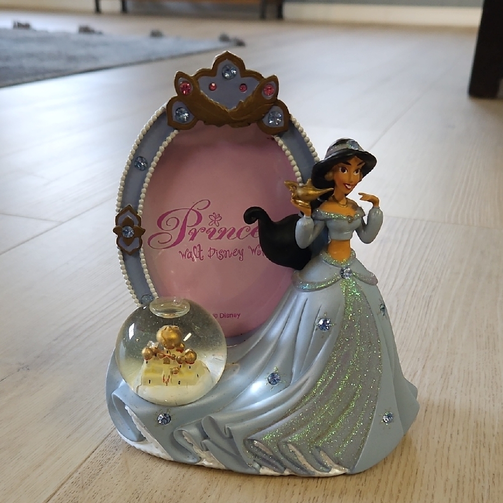 Disney Princess Jasmine Blue and Gold Photo Frame